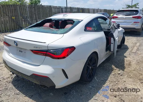 2023 BMW 430I xDrive z USA, uszkodzony, nr VIN WBA73AP06PCM13452